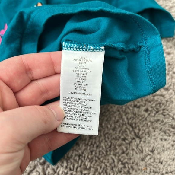 Disney Pluto Blue Long Sleeve Shirt - Picture 3 of 5